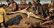 Gerard David Christ Nailed to the Cross oil painting